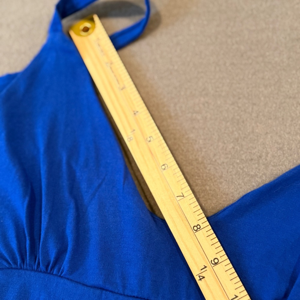 Royal Blue Halter Dress Kentucky Wildcats UK Logo Small - Picture 14 of 14